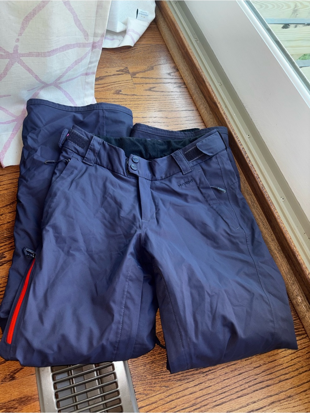 The north face women’s purple snow pants